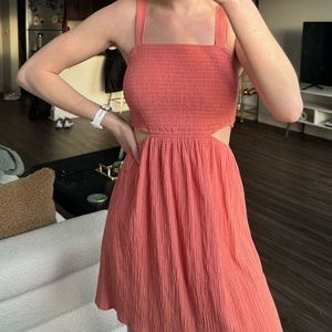 Pink sundress